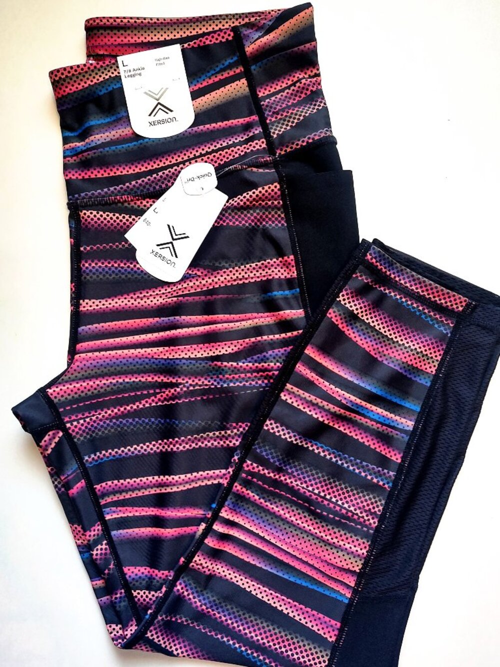 Xersion 7/8 Quick Dry Compression Leggings